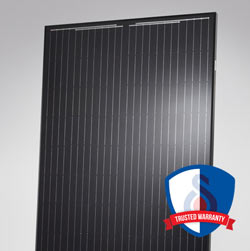 silhouette-solar-panel-and-warranty-shield.jpg Silhouette solar panels and warranty shield.