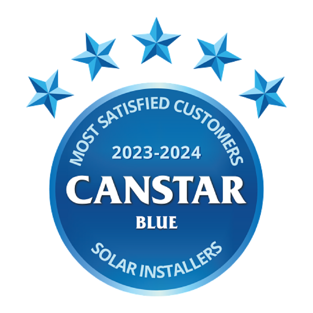 Canstar Blue Award 2024 - Top Ranked Solar Installer