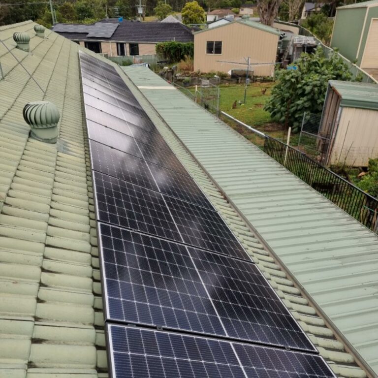 Solar power installation in Clarence Town by Solahart Newcastle