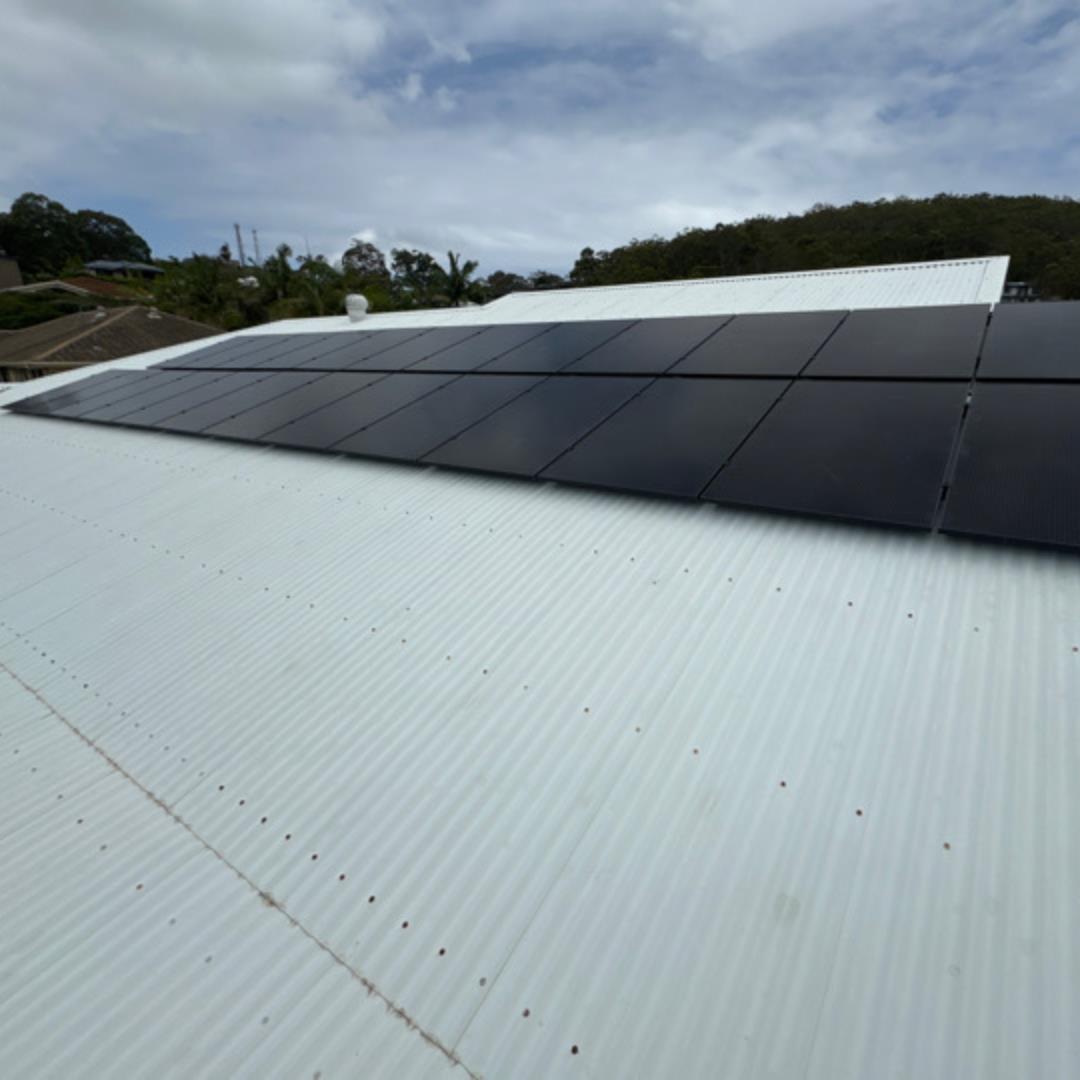 Solar power installation in Corlette by Solahart Newcastle