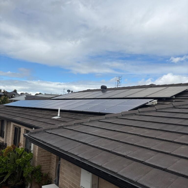 Solar power installation in Fletcher by Solahart Newcastle