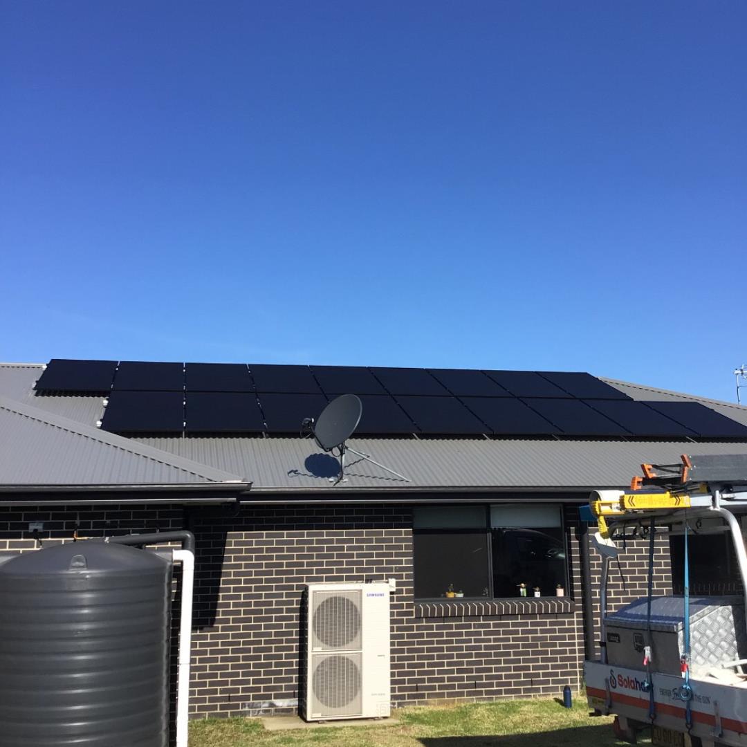 Solar power installation in Medowie by Solahart Newcastle
