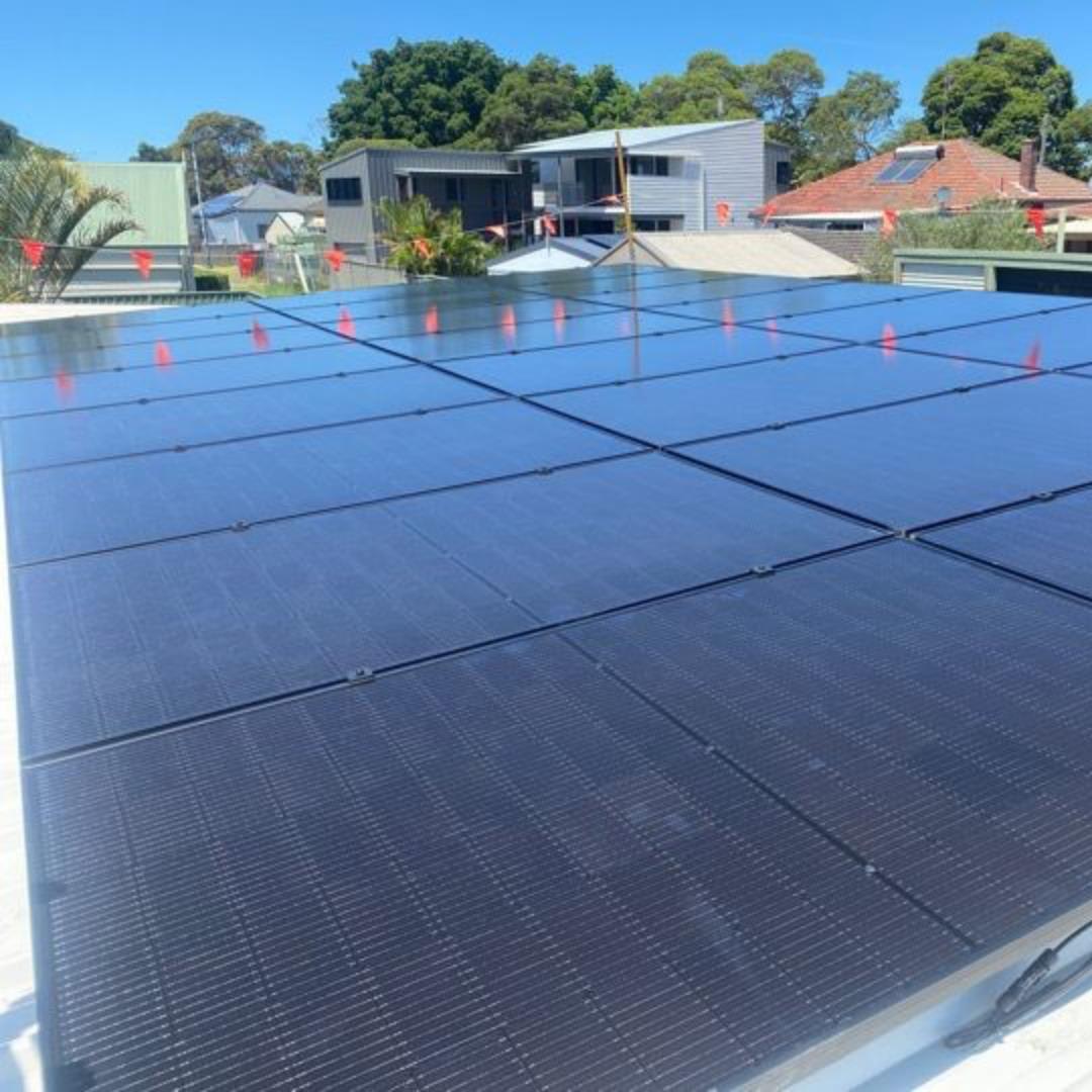 Solar power installation in New Lambton by Solahart Newcastle