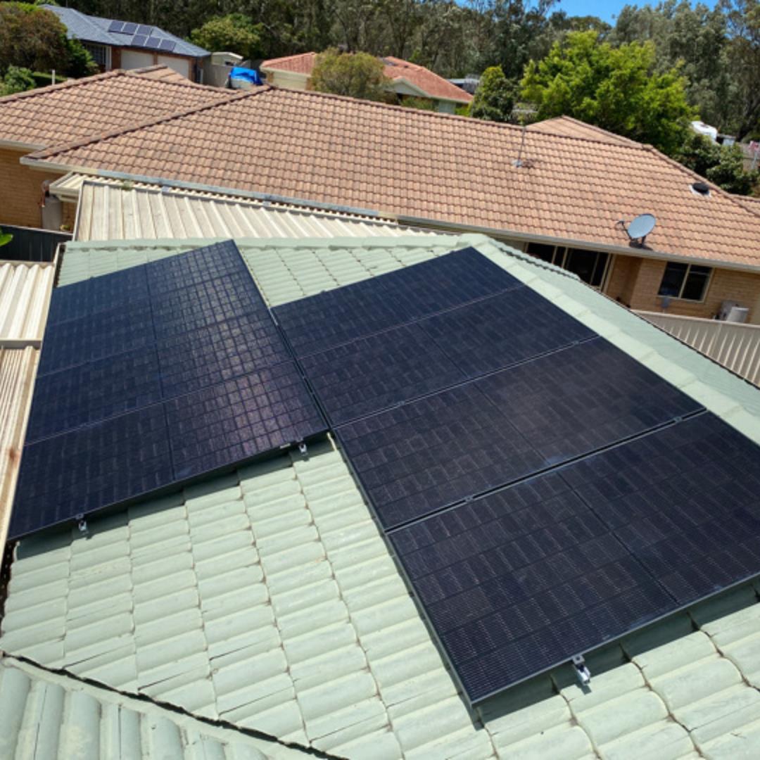 Solar power installation in Salamander Bay by Solahart Newcastle