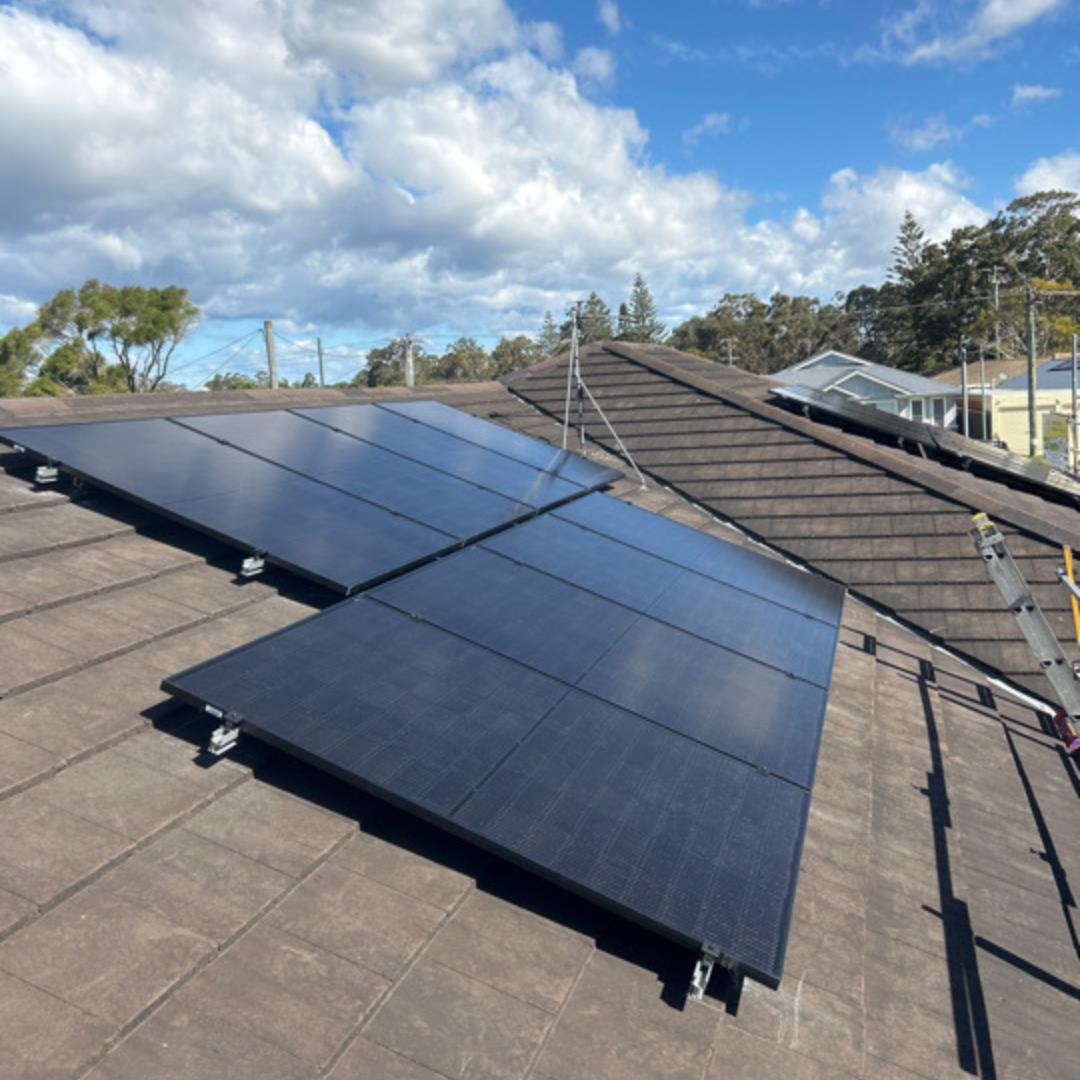 Solar power installation in Tanilla Bay by Solahart Newcastle