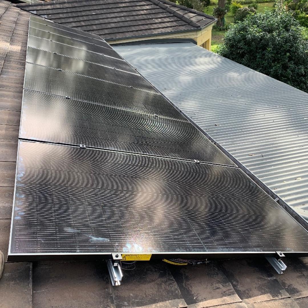 Solar power installation in Wallalong by Solahart Newcastle