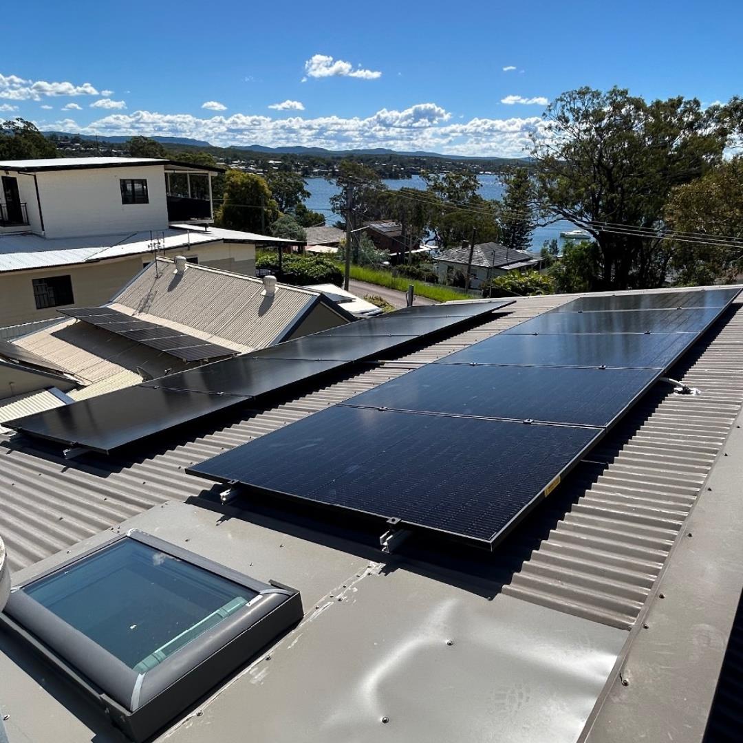 Solar power installation in Wangi Wangi by Solahart Newcastle