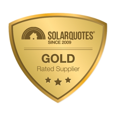 Solarquotes Gold Rated Supplier for solar products in Newcastle